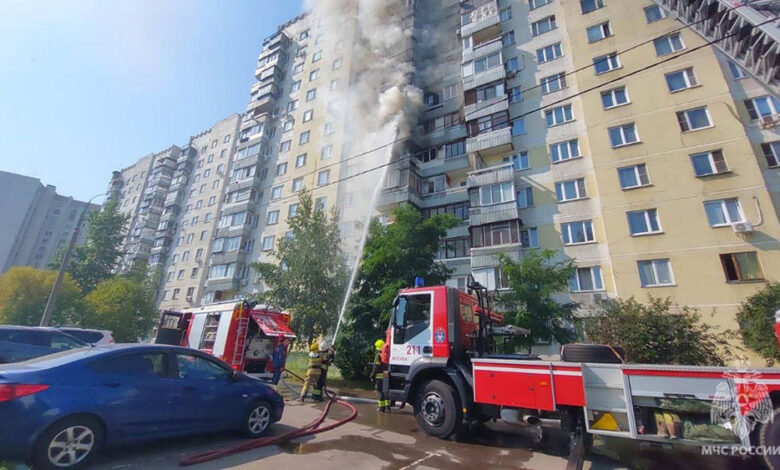 Photo of Пожар в жилом доме в Волгограде